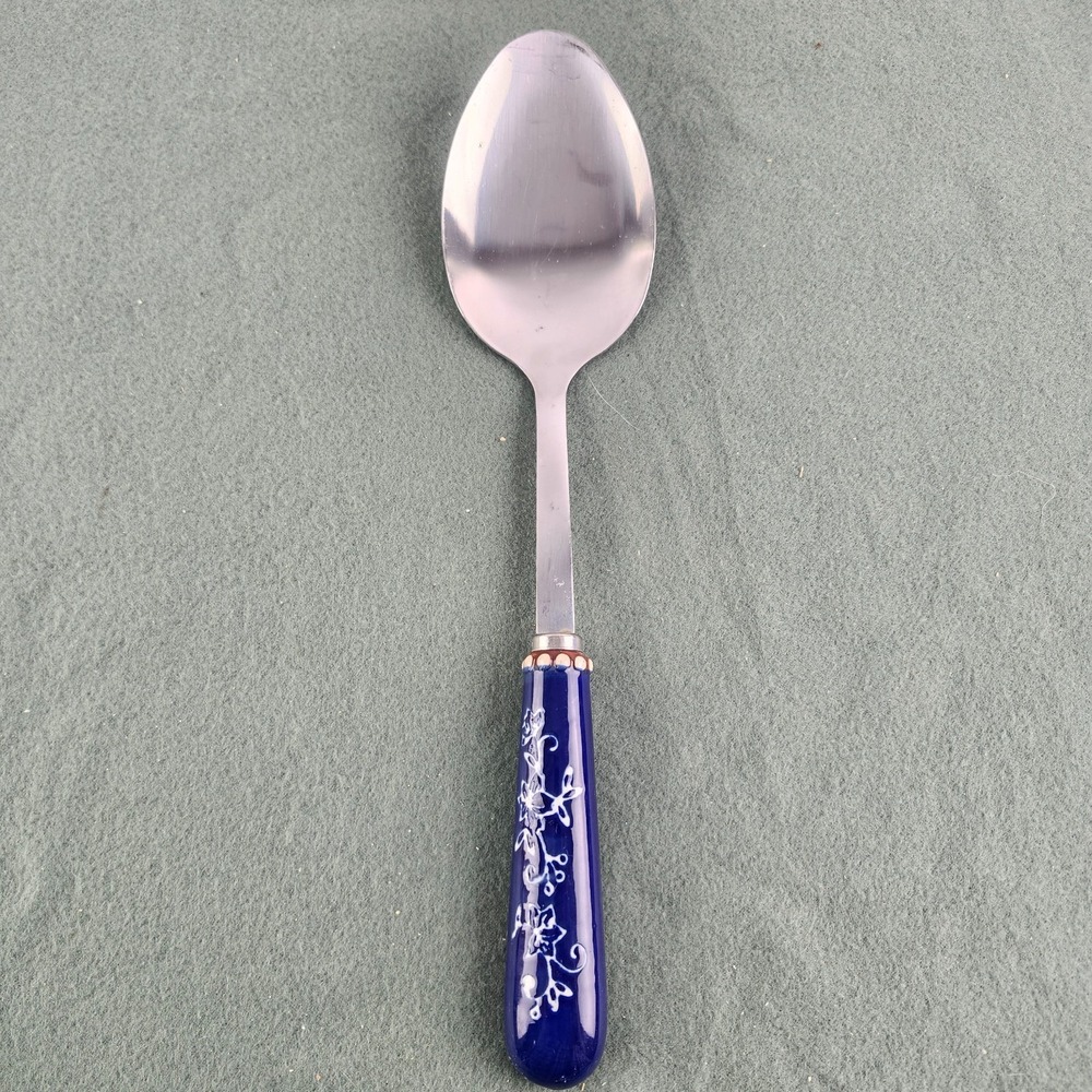 Temptations by Tara Floral Lace Ceramic‎ Stainless Steel Spoon Utensil